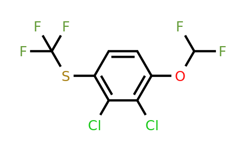 1804513-13-0 | 1,2-Dichloro-3-difluoromethoxy-6-(trifluoromethylthio)benzene