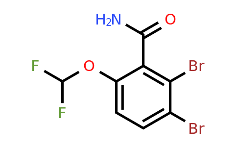 1804513-52-7 | 2,3-Dibromo-6-(difluoromethoxy)benzamide