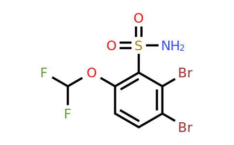 1804513-62-9 | 2,3-Dibromo-6-(difluoromethoxy)benzenesulfonamide
