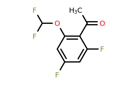 1804513-95-8 | 2',4'-Difluoro-6'-(difluoromethoxy)acetophenone