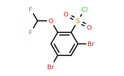 1804514-00-8 | 2,4-Dibromo-6-(difluoromethoxy)benzenesulfonyl chloride
