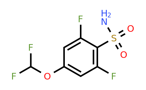 1804514-48-4 | 2,6-Difluoro-4-(difluoromethoxy)benzenesulfonamide