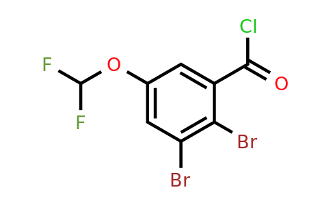 1804514-54-2 | 2,3-Dibromo-5-(difluoromethoxy)benzoyl chloride