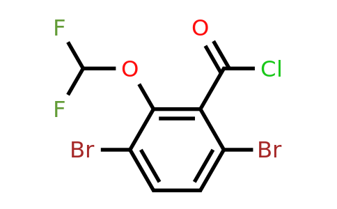 1804514-67-7 | 3,6-Dibromo-2-(difluoromethoxy)benzoyl chloride