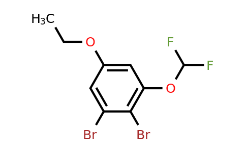 1804515-07-8 | 1,2-Dibromo-3-difluoromethoxy-5-ethoxybenzene
