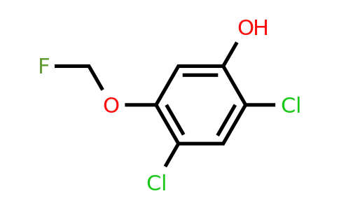 1804515-13-6 | 2,4-Dichloro-5-(fluoromethoxy)phenol