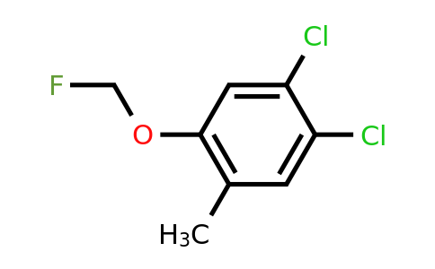 1804515-23-8 | 4,5-Dichloro-2-(fluoromethoxy)toluene