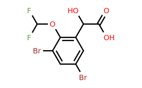 1804515-60-3 | 3,5-Dibromo-2-(difluoromethoxy)mandelic acid