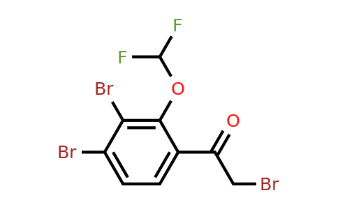 1804515-70-5 | 3',4'-Dibromo-2'-(difluoromethoxy)phenacyl bromide