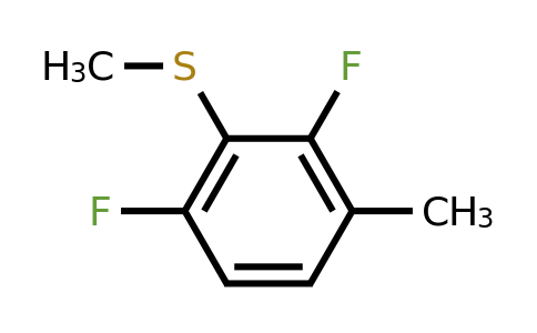 1804515-72-7 | 2,6-Difluoro-3-(methyl)thioanisole