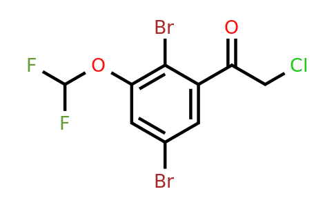 1804515-74-9 | 2',5'-Dibromo-3'-(difluoromethoxy)phenacyl chloride