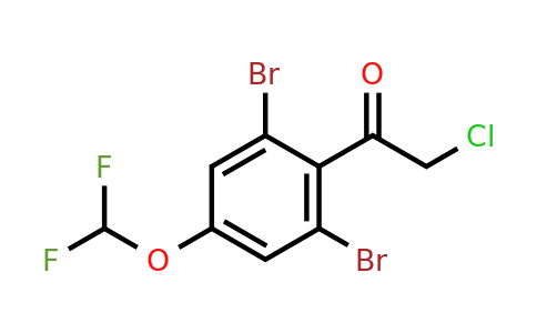 1804515-78-3 | 2',6'-Dibromo-4'-(difluoromethoxy)phenacyl chloride