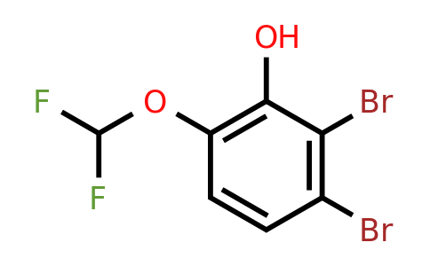 1804515-81-8 | 2,3-Dibromo-6-(difluoromethoxy)phenol