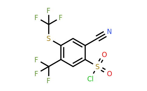 1804516-14-0 | 2-Cyano-5-trifluoromethyl-4-(trifluoromethylthio)benzenesulfonylchloride
