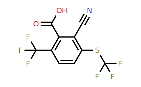 1804516-26-4 | 2-Cyano-6-trifluoromethyl-3-(trifluoromethylthio)benzoic acid