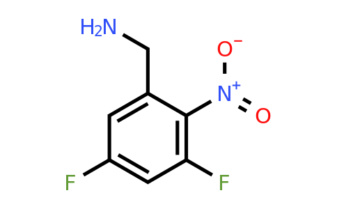 1804516-33-3 | 3,5-Difluoro-2-nitrobenzylamine