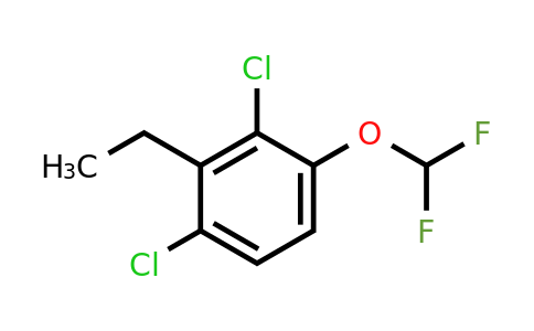 1804516-56-0 | 1,3-Dichloro-4-difluoromethoxy-2-ethylbenzene
