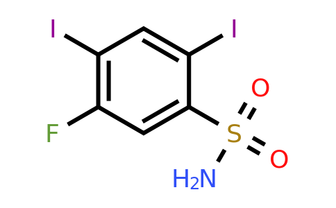 1804516-72-0 | 2,4-Diiodo-5-fluorobenzenesulfonamide