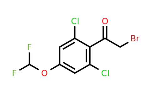 1804516-87-7 | 2',6'-Dichloro-4'-(difluoromethoxy)phenacyl bromide