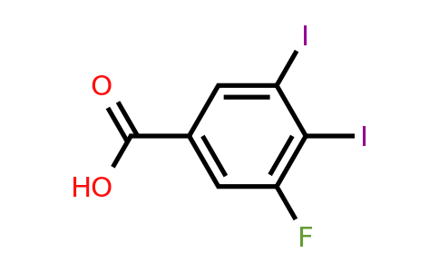 1804516-96-8 | 3,4-Diiodo-5-fluorobenzoic acid