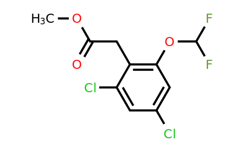 1804517-15-4 | Methyl 2,4-dichloro-6-(difluoromethoxy)phenylacetate