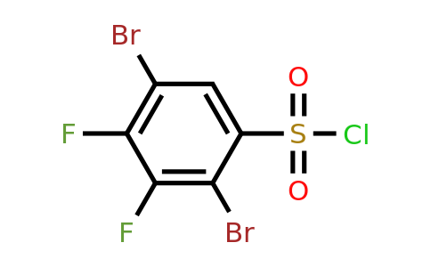 1804517-28-9 | 2,5-Dibromo-3,4-difluorobenzenesulfonyl chloride