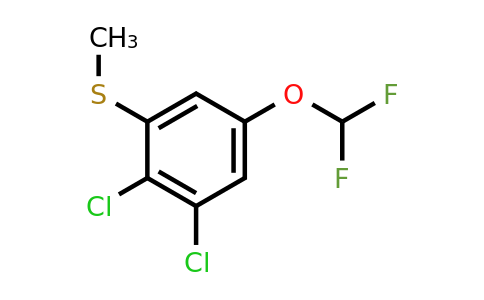 1804517-31-4 | 2,3-Dichloro-5-(difluoromethoxy)thioanisole