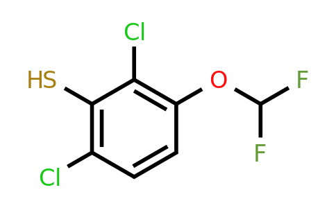 1804517-37-0 | 2,6-Dichloro-3-(difluoromethoxy)thiophenol