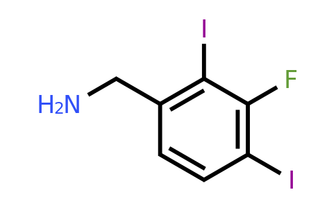1804517-41-6 | 2,4-Diiodo-3-fluorobenzylamine