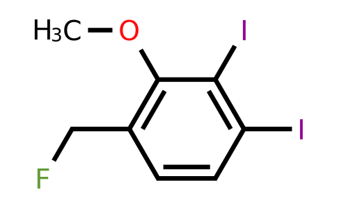 1804517-96-1 | 2,3-Diiodo-6-(fluoromethyl)anisole