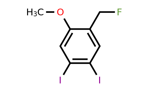 1804518-08-8 | 4,5-Diiodo-2-(fluoromethyl)anisole