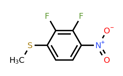1804518-16-8 | 2,3-Difluoro-4-nitrothioanisole