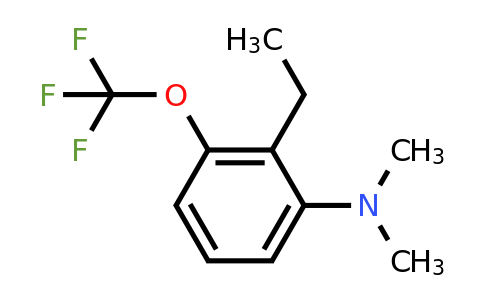 1804518-19-1 | 1-Dimethylamino-2-ethyl-3-(trifluoromethoxy)benzene