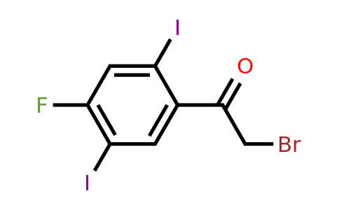 1804518-25-9 | 2',5'-Diiodo-4'-fluorophenacyl bromide