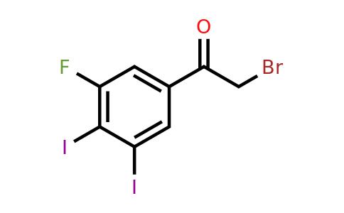 1804518-29-3 | 3',4'-Diiodo-5'-fluorophenacyl bromide