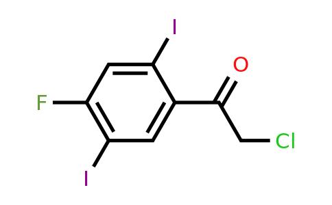 1804518-36-2 | 2',5'-Diiodo-4'-fluorophenacyl chloride