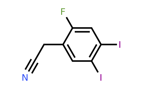 1804518-71-5 | 4,5-Diiodo-2-fluorophenylacetonitrile