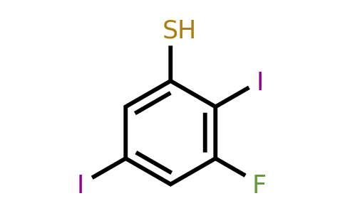 1804518-91-9 | 2,5-Diiodo-3-fluorothiophenol