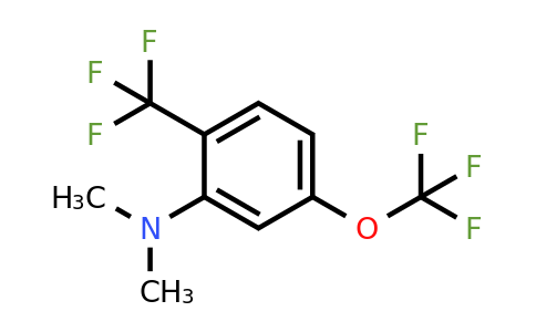 1804518-92-0 | 2-Dimethylamino-4-(trifluoromethoxy)benzotrifluoride