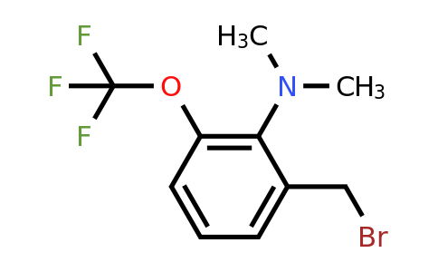 1804519-17-2 | 2-Dimethylamino-3-(trifluoromethoxy)benzylbromide