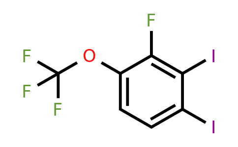 1804519-18-3 | 1,2-Diiodo-3-fluoro-4-(trifluoromethoxy)benzene