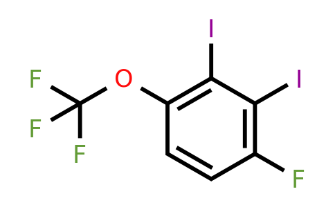 1804519-23-0 | 1,2-Diiodo-3-fluoro-6-(trifluoromethoxy)benzene