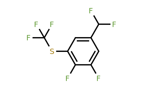1804519-68-3 | 3,4-Difluoro-5-(trifluoromethylthio)benzodifluoride
