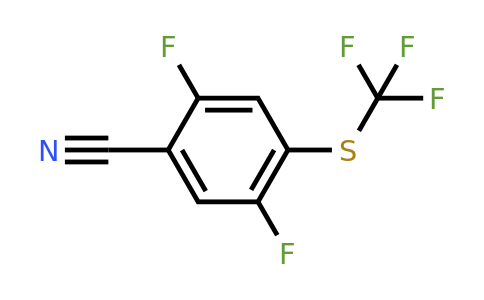 1804519-82-1 | 2,5-Difluoro-4-(trifluoromethylthio)benzonitrile