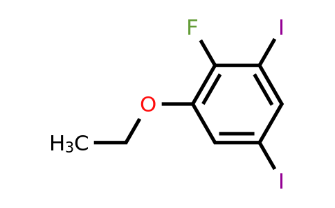 1804521-51-4 | 1,5-Diiodo-3-ethoxy-2-fluorobenzene