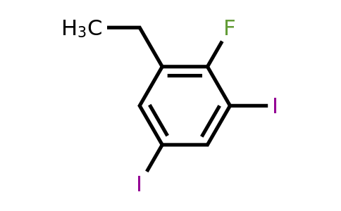 1804522-40-4 | 1,5-Diiodo-3-ethyl-2-fluorobenzene