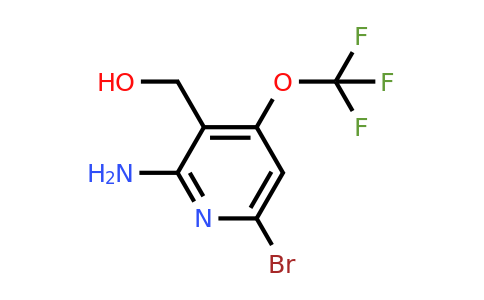 2-Amino-6-bromo-4-(trifluoromethoxy)pyridine-3-methanol