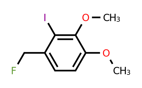 1804524-63-7 | 1,2-Dimethoxy-3-iodo-4-(fluoromethyl)benzene