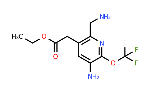 1804531-53-0 | Ethyl 3-amino-6-(aminomethyl)-2-(trifluoromethoxy)pyridine-5-acetate