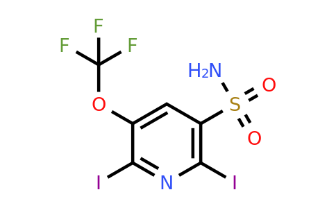 1804532-83-9 | 2,6-Diiodo-3-(trifluoromethoxy)pyridine-5-sulfonamide